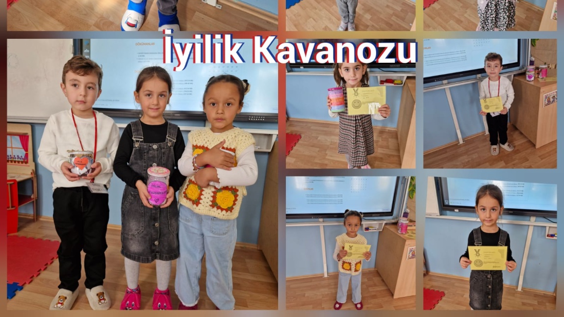 Anasınıfı''İyilik Kavanozu''Etkinliği yapıldı.